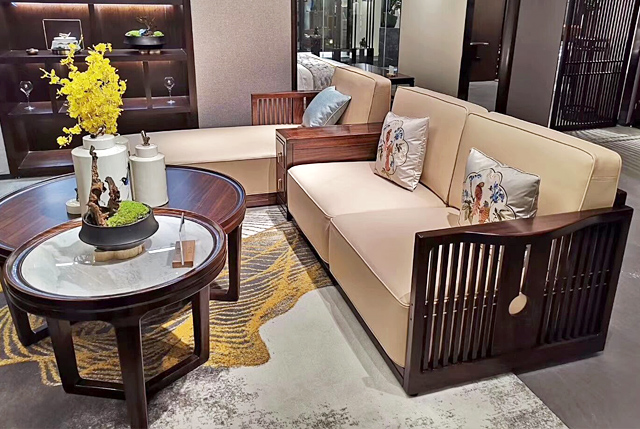 新中式TM9907沙發