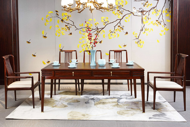 新中式TM9903餐桌 新中式TM9903餐桌